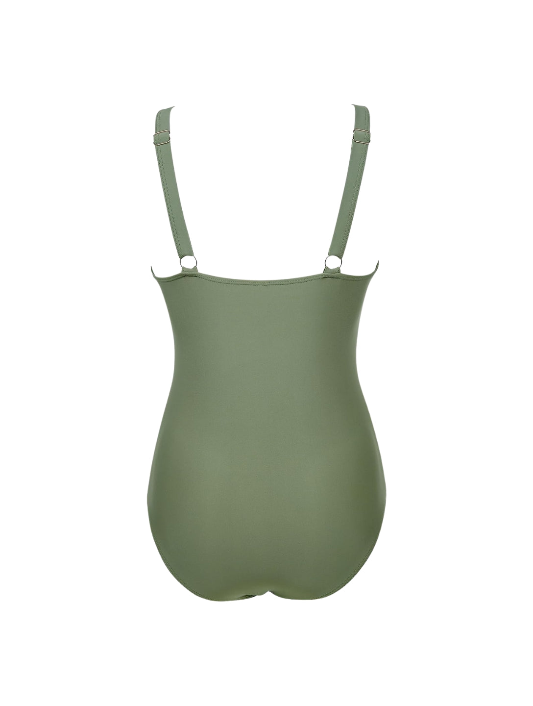 Le maillot de bain sculptant en V en maille