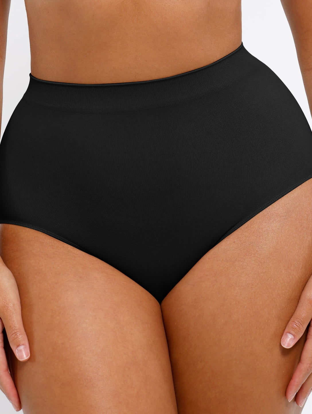 Culotte taille haute ajustée