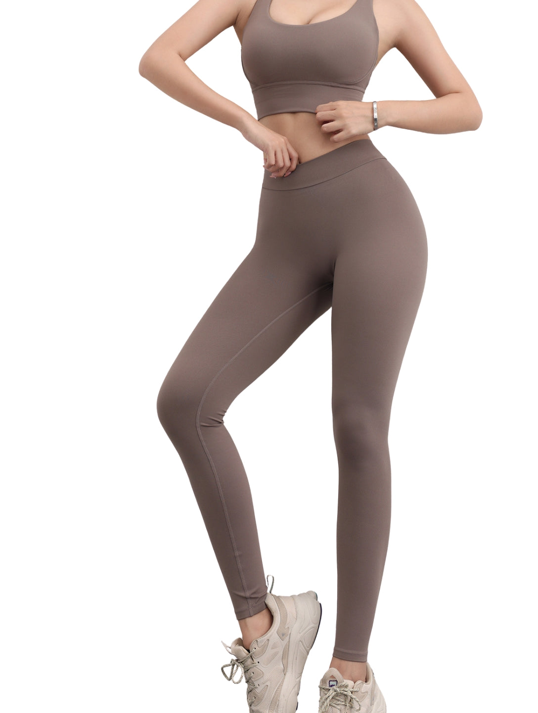 Legging froncé aux fesses