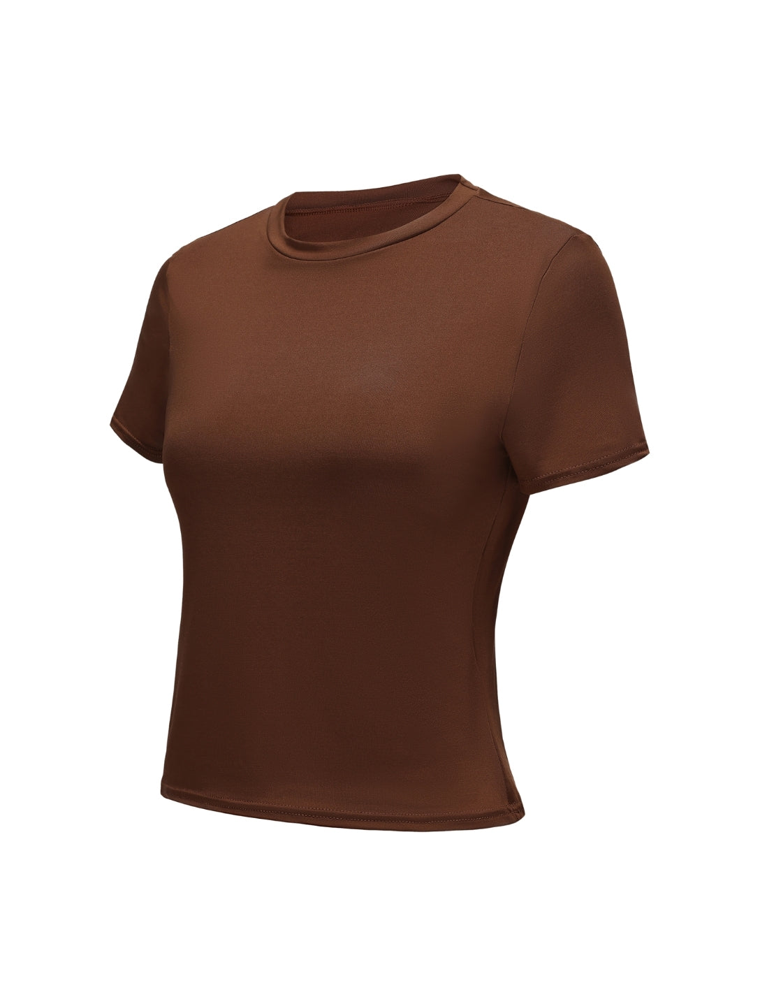 Short Sleeve Crew Neck Top