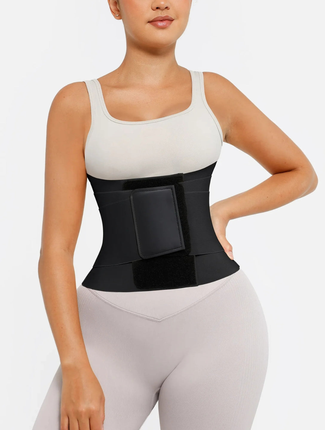 Gaine amincissante réglable pour ventre plat